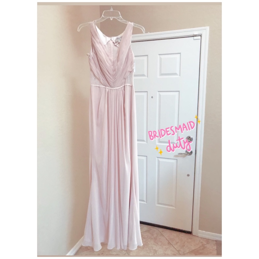 Monique Lhuillier Bridesmaid Blush Amelia